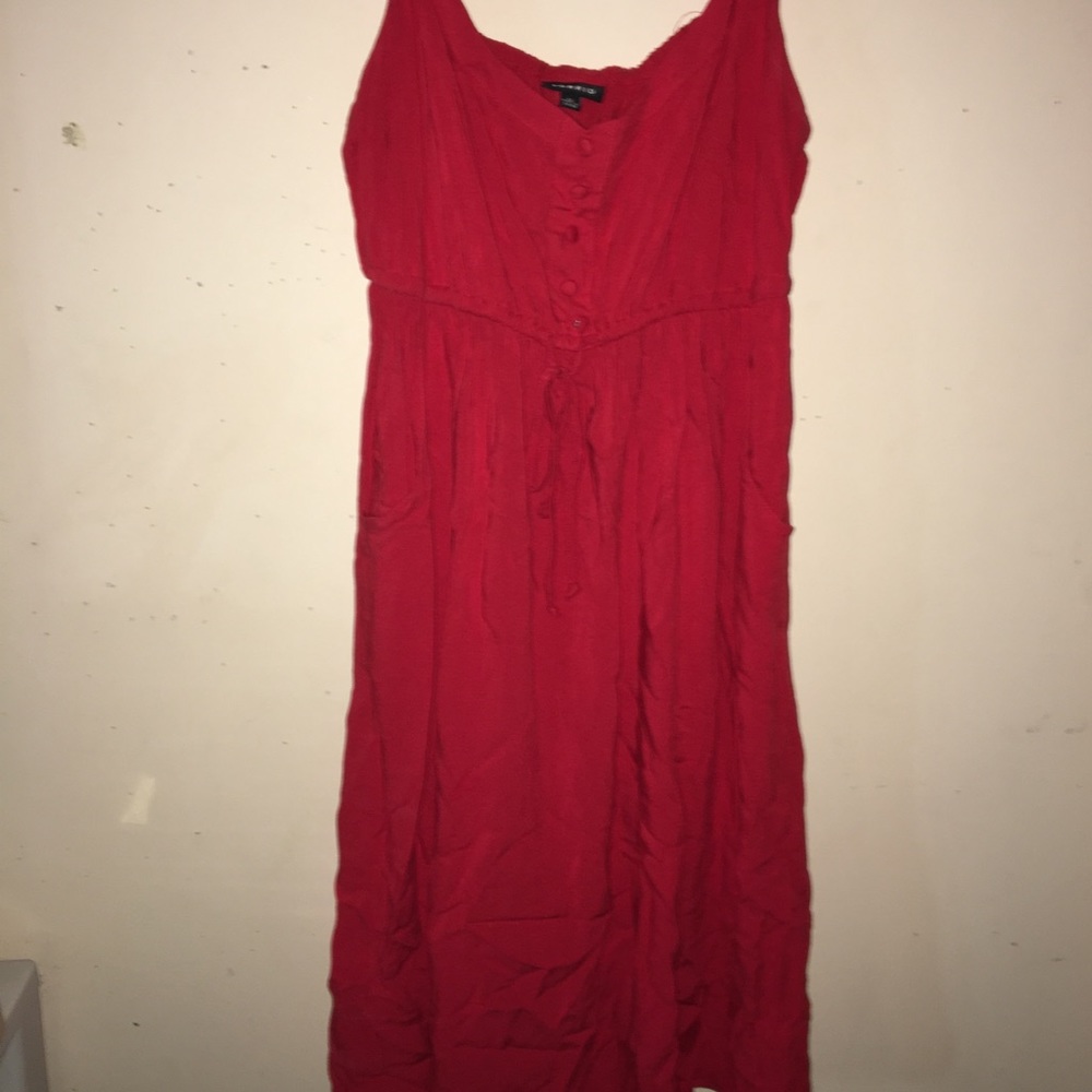 Torrid Red Dress with Pockets Worn Only Once
